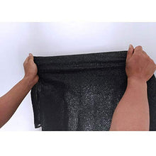 XIAOXIAO Rete ombreggiata Rete Resistente Ai Raggi UV Reti da Giardino Schermo della Privacy del Balcone Tessuto Barriera Barriera Serra Schermi Protettivi,Nero (Size : 6x7m)