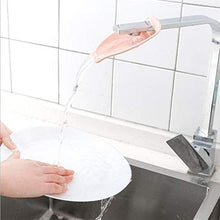 Bebliss, estensore per rubinetto in silicone per bambini piccoli, per lavare a mano, accessori da bagno, utensili da cucina, ecologico e inodore rosa