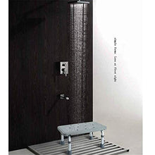 ZMDENG Sgabello for Bagno - Sgabello for Bagno in plastica Lavanderia Piccola panchina Toilette Antiscivolo Piede Sedia Poggiapiedi for Bambini Sgabello for Scarpe Cambio Sgabello Sgabello Quadrato