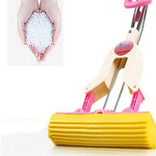 SSAYY Spray Mop Mop Piatto per Uso Domestico/Stretta di Mano in Spugna Morbida Antiscivolo/Approfondimento del Blocco del Filo/Leva Retrattile/Design con Impugnatura Umanizzata