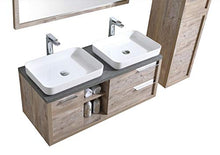 Mobili da bagno Vermont 120cm Nature wood - armadio mobiletto lavabo Mobili Armadietto specchio