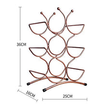 CYQ Portabottiglie Vino Semplice Scaffale per Bottiglie di Vino Armadietto per Vino Decorazione Cornice Decorazione Portabottiglie per Vino 25x16x36cm Portabottiglie per Vino Rosso