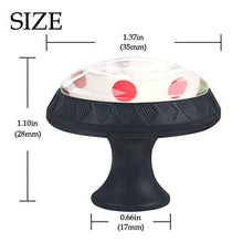 Wetia Coppa Primavera per Cani per la Cucina di casa Armadio Armadio Armadio Nero 3,5 x 2,8 cm