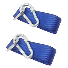 Aoneky 2 Cinghie Altalena 50 cm con Moschettone, Carico Massimo 220KG - Cinghia per Amaca, Sedile Sospeso, Fissaggio per Sacco da Boxe