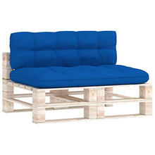 Buyounger Cuscini per Divano Pallet 2 pz Blu Reale