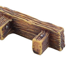 Figutsga - 3 sgabelli doppi in resina per paesaggio, panchina da giardino, decorazione per casa, 3 pezzi