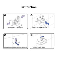MHTECH cremagliera autoadesiva in plastica per Bagno: mensole per Bagno e Cucina, mensole angolari, mensole Doccia multifunzionali, Nessuna Perforazione Richiesta (3 in 1（S+M+L）)