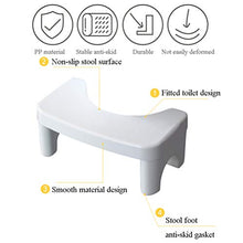 Sgabello Da Bagno Per Bambini, Sedile Per La Toilette Per La Formazione Del Vasino Con Plastica Step Stool, Intensificato Sgabello Toilette Artefatto Squat