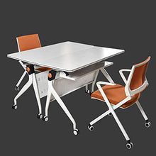 N/Z Living Equipment Desks Folding Training Table Compact Portable Meeting Table Multi Purpose Trestle Table for Outdoor/Camping/Garden/Picnic Workbench (Size : 180X60cm)