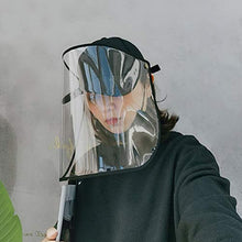 PRETYZOOM Cappellino Visiera Trasparente Visiera Protettiva Visiera Protettiva Visiera Rimovibile Anti Sputo Anti Nebbia Visiera Cappello per Forniture da Cucina All'aperto