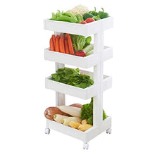 LYM &ripiano di stoccaggio Scaffalature Home Cucina Verdura Portabottiglie da Cucina Scaffale da Terra Scaffale Multi-Strato di rifinitura Multi-Strato Bianco Scaffale di Finitura