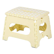 cdhgsh Pieghevole poggiapiedi Portatile DOT Antiscivolo per Bambini Sgabello da Bagno sgabelli da Bagno poggiapiedi Bianco