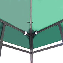 Festnight Copertura di Ricambio per Gazebo 3x3m,Tetto di Ricambio per Gazebo,Telo di Ricambio per Gazebo 310 g/m² 3x3 m Bianco Crema/Marrone/Verde/Arancione/Grigio/Blu