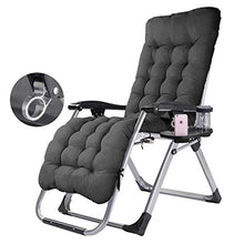 SHUAIIJUAN Sedia per il tempo libero domestico Sdraio Patio Lounge Recliners con il supporto di tazza esterna Giardino Patio Lounge sedia regolabile sedie pieghevoli Adagiarsi for Pool Side Yard Balco