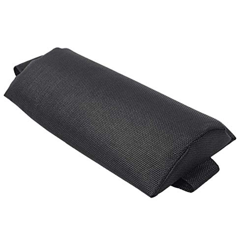 Rainai Half Moon Pillow Bolster，Massaggi Cuscini Semi Supporto per Il Collo, Poggiatesta Regolabile per Un Maggiore Comfort E Supporto 35x15x6 Cm