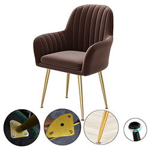 LKLXJ Sedie per Il Tempo Libero-Sedia da Soggiorno-sgabelli da Bar Velluto-Divano Poltrona Camera da Letto,Sgabelli Metallo,Imbottito, Regolabile in Altezza, Modern Retro Sgabello Imbottito Rosa