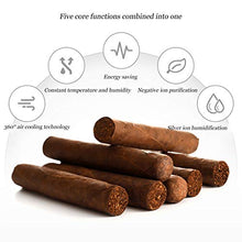 Umidificatori Humidor Cigar Cabinet Sigaro Idratante Gabinetto Di Legno Solido Cigar Cabinet Tea Gabinetto Ice Bar Governo Del Vino Silenzioso Fumo Governo In Grado Di Memorizzare 500 Sigari