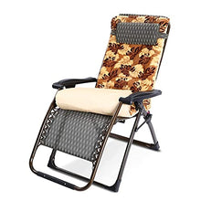 Sywlwxkq Sedie Heavy Duty Zero Gravity, Sedie da Spiaggia, Lettino Prendisole, Sedia reclinabile Pieghevole, Giardino Patio in Spiaggia Campeggio, Lettini Prendisole, Larghezza Super 57 cm