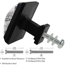 bandiera britannica 3 PCS Pomelli per Porta, Pomolo per Mobile, Pomelli per Mobili con Viti, Maniglia per Armadietto, Pomelli per Porta, Pomelli per Cassetti per Porta, Armadio, Cassetto e Credenza