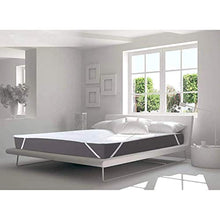 PERIBOIA 500 LUX - Coprimaterasso 90 x 200 cm, 100% cotone, impermeabile, traspirante, colore: Bianco (90 x 200 cm)