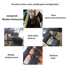 Chair QL Sedia da Pranzo in Legno Massello Semplice Nordica con Seduta in Pelle PU, Sedia Pieghevole Salvaspazio in Legno Massello, Sedia da Ufficio Portatile per Il Tempo Libero Sedia Pieghevole