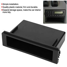 Scatola portaoggetti per radio, scatola portaoggetti per radio CD stereo per auto singolo Din, organizer interno interno adatto