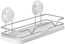 AINIYF Bagno Bagno Doccia Mensola Organizzatore Muro Recinzione Foro di Scarico plastica Ambientale Cellulare Slot Agganciare Nail-Free Foratura No Trace Incollare 2 Modelli 1 Layer (Dimensioni: 2#)