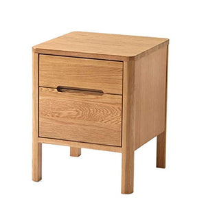 MMWYC Comodino Nordic Locker Camera Mini Solid semplici mobili in Legno Moderna Piccolo Credenza Letto Stretto Gabinetto Bella Grana del Legno Angoli arrotondati Bagagli Ca, Colore del Legno, 40 * 50