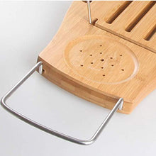 Prolungamento di Un Lussuoso Bagno di bambù da Bagno, Supporto di Vetro Caddy Vassoio Bagno Mensola del Supporto Bicchiere di Vino Ed Altri Accessori Placement per Un Experience Home Spa