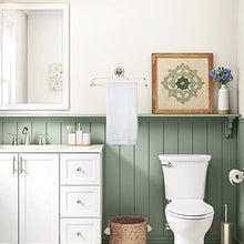 Biscottini Porta asciugamani bagno da muro 70x8x27 cm | Porta salviette bagno in ferro battuto | Porta asciugamano bianco