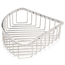 CHHD Cestello angolare per Doccia, Triangolo in Acciaio Inossidabile 304 Cestello per lavabo a Filo Singolo Cestino per Bagno WC Cestino angolare per Doccia Mensola Portaoggetti per rip