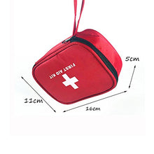 YLLYPX Armadietti Farmacia Scatola di Emergenza in Nylon con Cerniera Emergenza per farmaci Scatola Portatile