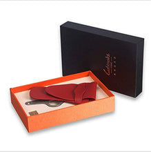 NIHAOA Accessori del Sigaro Corrosione Cigar Cutter in Acciaio Inox Sigaro Scissor con Il Cappotto e Il Contenitore di Regalo Buon apporto di umidità