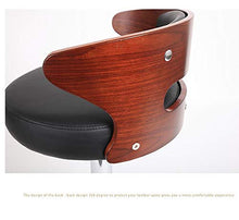 ABBD Sedia Reception Desk,Sedia Spa Stool,Altezza Regolabile Sgabello Pelle,Sgabello Alto,Sedia Rotonda da Tavolo da Pranzo,Sedia da Sgabello da Lavoro,Sedia Gireggiata,Barra Home Log