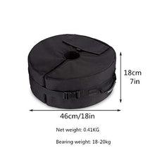 JINQI 4Pcs Heavy Duty Sandbags Set Base Impermeabile Antivento per Esterni Ripari Parti di Fissaggio per Tenda da Gazebo (Senza Riempimento di Sabbia)