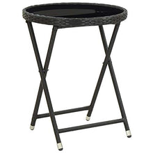 Tidyard Set da Bistrot con Cuscini,Tavolo Sedie da Giardino in Polyrattan,Set Mobili da Giardino,Composto da 2 poltrone + 1 tavolino, Polipropilene Anti-UV,per Giardino,Terrazza e Balcone