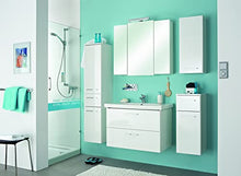Pelipal 316 Carina - Lavabo in ceramica, 82 x 50 x 45 cm, colore: Bianco