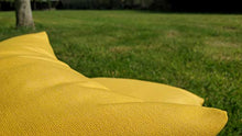 Qush Mimosa - Cuscino per esterni Sunbrella Curacao | Idrorepellente | non sbiadisce | resistente alle macchie | Resistente alla muffa | Cuscini decorativi | Cuscino per salotto da giardino