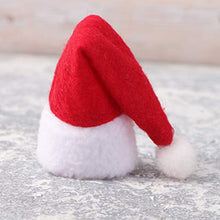 VOSAREA Cappello di Natale Sciarpa Creativo Rosso Adorabile Kit di Copertura Bottiglia Sciarpa Coperchio Bottiglia per Decorazioni Bottiglia di Vino Cena Ristorante Dellhotel 6 Set