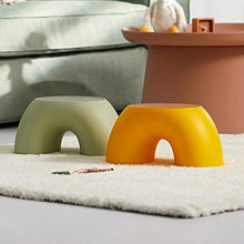 H-M-Shelf Sgabello da Bagno Impermeabile Vasca Antiscivolo Sgabello Scarpa Sgabello Scarpa Sgabello Casa Piccolo Sgabello 36x22x18.5cm (Color : Green)