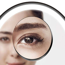 Specchio di Trucco Illuminato a LED con Magnete Detail Magnifier Eyeshadow Pore Allargazione Specchio ingranditore con Staffa