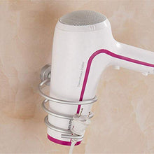 AGGF Mensola da Bagno Mensola da Bagno in Alluminio Mensola da Parete Asciugacapelli Rack Stoccaggio Supporto per asciugacapelli Supporto a Spirale