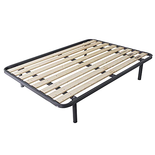 SomnusSana - Rete Ortopedica a Tavole - per Materasso Francese Misura 140x200 h35