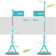 SSAYY Spray Mop Mop Piatto per Uso Domestico/Design Sospeso/Asta Retrattile A Dado Incorporata/Fibbia Bilaterale/Testa in Spugna Ad Alto Assorbimento