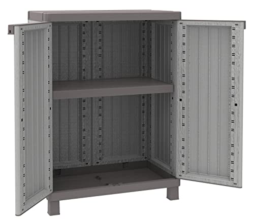 1PZ ARMADIO TERRY CWOOD 2ANTE CM 68X39X91,5H UN RIPIANO 680