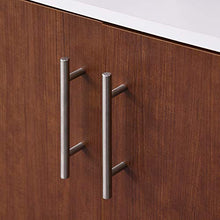 homcom Mobile Credenza Vintage Classica in Legno Madia Bassa per Cucina Moderna Sala da Pranzo, Marrone, 147.2x40.5x76.2cm