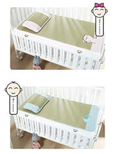 MBY Materassino in bambù, Neonato Bambino Bambino Scuola Materna Due Pezzi Stuoia di Paglia, Nessuna Tintura Nessuna Aggiunta Nessuna Formaldeide (Color : A, Size : 140×70cm)