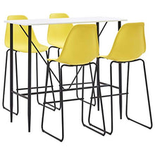 Set da Bar 5 pz in Plastica Giallo