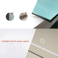 Specchio, Bagno Illuminato a LED con Specchio cosmetico Luminoso, Luce Bianca antiappannamento, Specchio di Montaggio 80x60 cm, Hotel/Camera da Letto