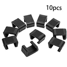 Ohomr Clips 10PCS mobili, all'aperto Patio Wicker Clip, plastica Divano Connect Clamps per Mobili Sedie da Giardino del sofà 5.25CM